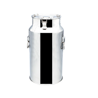 SS304 poder de acero inoxidable de la leche de 20 litros con el cubo de leche sellado espita del almacenamiento del cubo