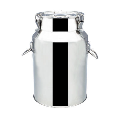 el tanque de almacenamiento de Honey Vertical Open Cover Stainless de la bebida del aceite 20L/barril de acero Pail Milk Can