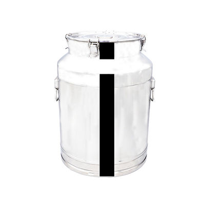 Espejo que pule la poder sellada granja de acero inoxidable de la leche de la mantequilla de cacahuete 40ltr