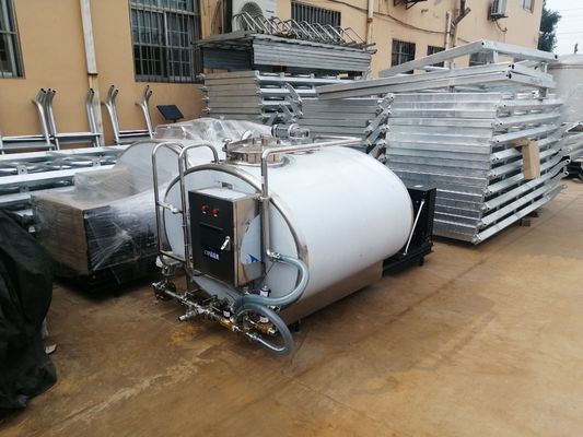1000 acero inoxidable fresco del tanque 304 del enfriamiento de la leche del litro