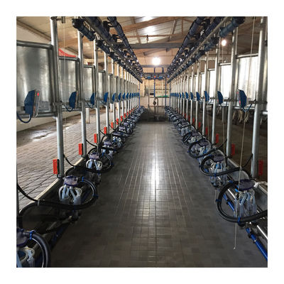 Metro eléctrico automático de la leche de la sala de ordeño de vaca de la liberación rápida del paralelo