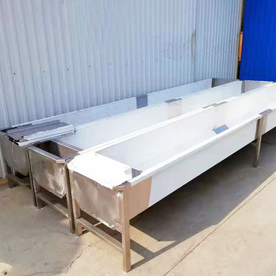 El canal de consumición de acero inoxidable de la vaca 100KG modificó para requisitos particulares de largo