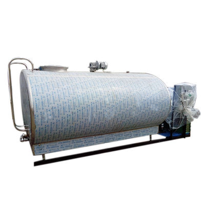 El tanque de acero inoxidable del enfriamiento de la leche SUS304 500 litros modificó la leche para requisitos particulares Juice Chiller