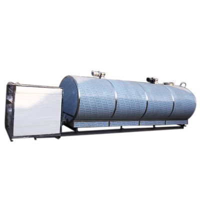 Refrigerador de acero inoxidable de la leche de la resistencia a la corrosión 8000L con el material de la categoría alimenticia