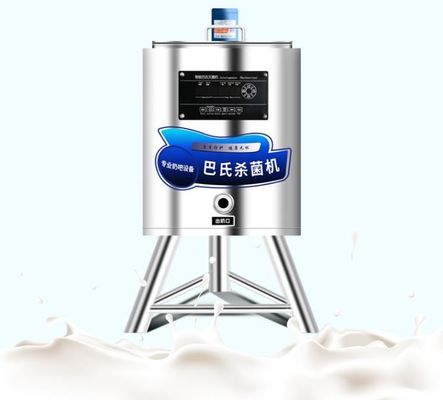 Máquina Mini Milk Pasteurizer de la pasterización de la leche de 304 homogeneizadores