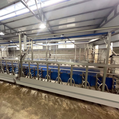 Canal de alimentación de la sala de ordeño de la raspa de arenque de la cabra SUS304 tipo rápido tubería de la salida