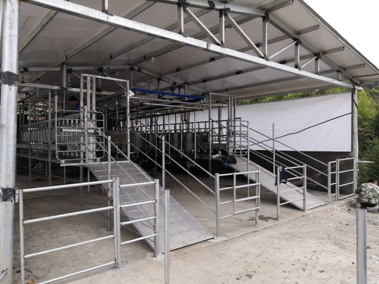Sala de ordeño de la cabra SS304 que ordeña el equipo de la cabra de la lechería de los sistemas