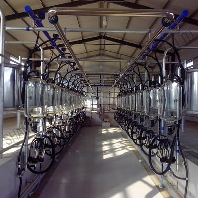 380v 7.5KW automatizó el tipo de la raspa de arenque de la sala de ordeño