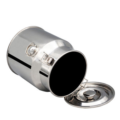 cubo de leche de acero inoxidable de mezcla del acondicionamiento de los alimentos de los SS 304 del tanque del almacenamiento 15L