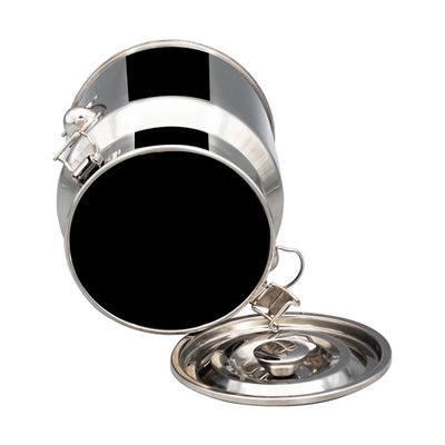 cubo de leche de acero inoxidable de mezcla del acondicionamiento de los alimentos de los SS 304 del tanque del almacenamiento 15L
