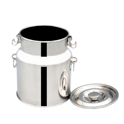 cubo de leche de acero inoxidable de mezcla del acondicionamiento de los alimentos de los SS 304 del tanque del almacenamiento 15L
