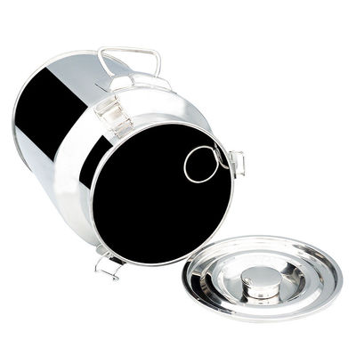el tanque de almacenamiento de Honey Vertical Open Cover Stainless de la bebida del aceite 20L/barril de acero Pail Milk Can