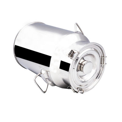 el tanque de almacenamiento de Honey Vertical Open Cover Stainless de la bebida del aceite 20L/barril de acero Pail Milk Can