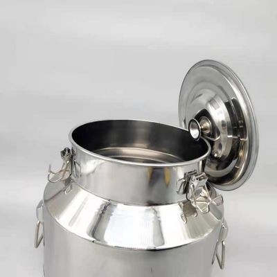 15L latas de acero inoxidables selladas multiusos de la leche del cubo de la categoría alimenticia del barril SS304 con el golpecito