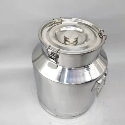 El metal condensó la leche Pail With Lid de los contenedores de almacenamiento 15L de los SS