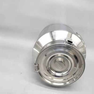 El metal condensó la leche Pail With Lid de los contenedores de almacenamiento 15L de los SS
