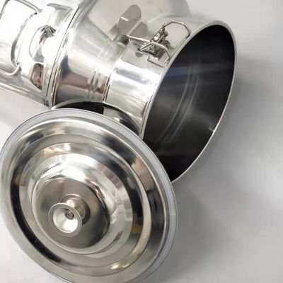 El metal condensó la leche Pail With Lid de los contenedores de almacenamiento 15L de los SS