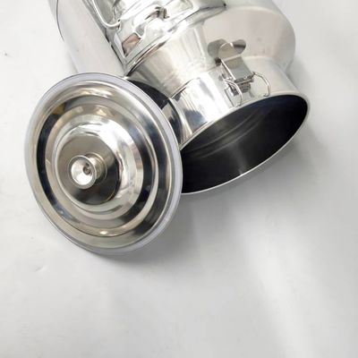 la categoría alimenticia 60L Olive Oil Stainless Steel Drums selló barriles de los cubos con el golpecito