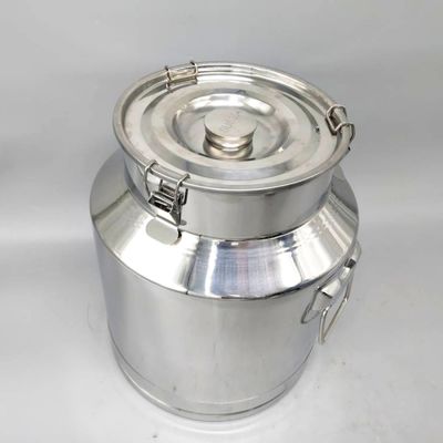 barril inoxidable de la leche del tambor de acero de 25L Honey Barrels Storage Bucket Grain
