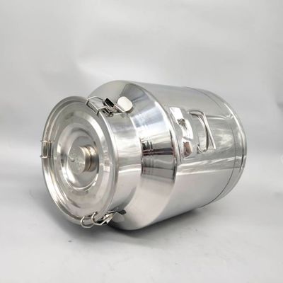 café Sugar Sealed Transport Milk Cans de la poder del té del tanque de almacenamiento del metal de 25L SS304