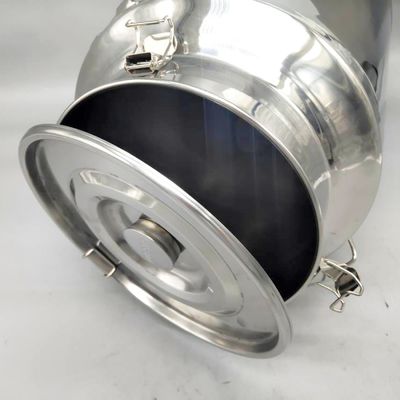 café Sugar Sealed Transport Milk Cans de la poder del té del tanque de almacenamiento del metal de 25L SS304