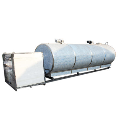 Los 2000 tanques automático del enfriamiento de la leche del litro 304SS para la granja lechera