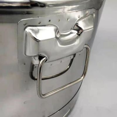 barril de acero inoxidable de Juice Container Wine Store Portable del café 25L para el transporte de la leche