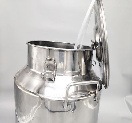 acero inoxidable de los cubos 201 del almacenamiento de la categoría alimenticia de 30L 0.8m m