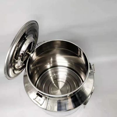 latas selladas granja de acero inoxidables de impregnación de la leche del cubo del tanque del refrigerador de la leche de la soja 30L