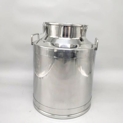 Espejo que pule la poder sellada granja de acero inoxidable de la leche de la mantequilla de cacahuete 40ltr