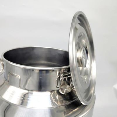 Espejo que pule la poder sellada granja de acero inoxidable de la leche de la mantequilla de cacahuete 40ltr