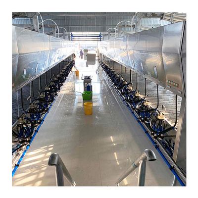 24-100 sistema automático metrológico electrónico de la máquina de la vaca de la sala de ordeño del punto