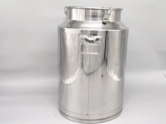 Cubo inoxidable de la leche 201 resistentes a la corrosión con capacidad grande de la tapa 50L