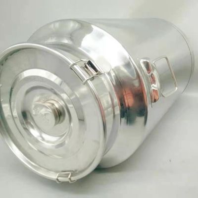 Cubos herméticos de la categoría alimenticia de SS304 50L a prueba de humedad con la tapa