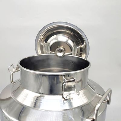 Cubos herméticos de la categoría alimenticia de SS304 50L a prueba de humedad con la tapa