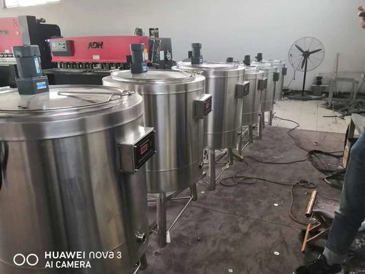 500L ninguna máquina de acero inoxidable del pasteurizador del moho con tecnología avanzada