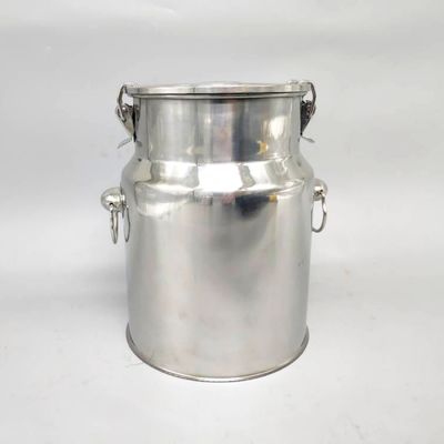 SS201 cubo de acero inoxidable de 5 litros con grueso de la tapa 0.8m m