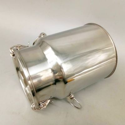 SS201 cubo de acero inoxidable de 5 litros con grueso de la tapa 0.8m m