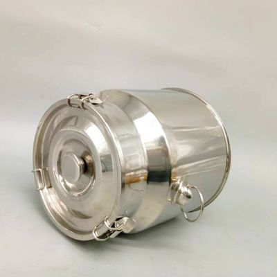 Barril casero del almacenamiento de la elaboración de la cerveza 9L SS con almacenamiento de la leche de la granja de la tapa