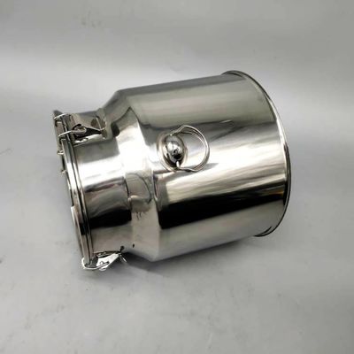 La mini leche de acero inoxidable 9L puede las ovejas pulidas de la cabra acobardar los cubos usados