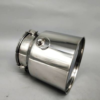 La mini leche de acero inoxidable 9L puede las ovejas pulidas de la cabra acobardar los cubos usados