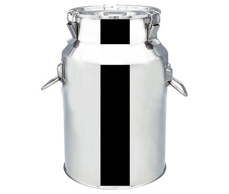 Transportation 18 Litres Oil Beverage Honey Vertical  201 Stainless Steel milk can