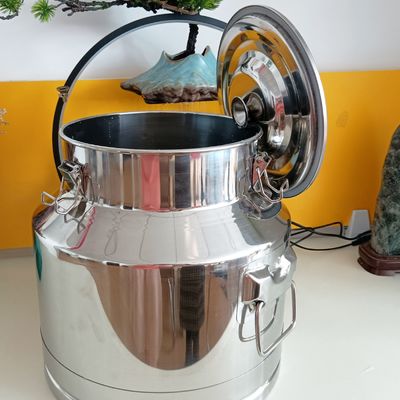 20L espesado selló almacenamiento de acero inoxidable de la leche de la categoría alimenticia de la poder de la leche SUS304