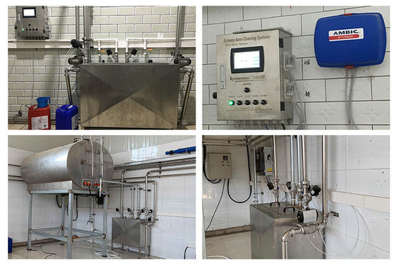 Sala de ordeño automática de la raspa de arenque del vacío 2100L con la función de Sunction