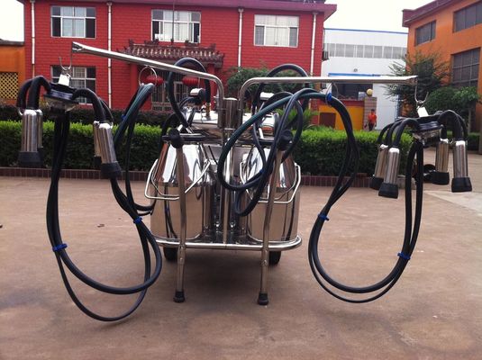 Ordeñadora móvil portátil de los SS de la categoría alimenticia con el motor de gasolina