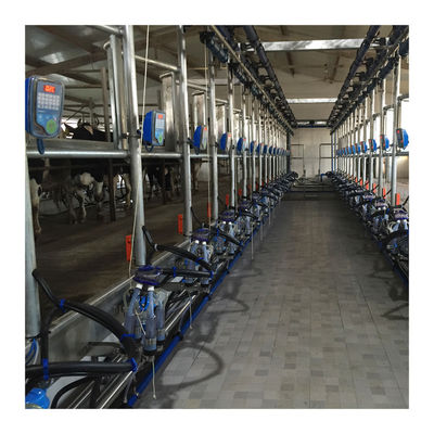Máquina de la succión de la leche de vaca de la sala de ordeño de la raspa de arenque de la eficacia alta 4KW