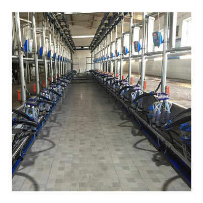 Máquina de la succión de la leche de vaca de la sala de ordeño de la raspa de arenque de la eficacia alta 4KW