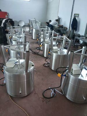 pequeño acero inoxidable de la categoría alimenticia de la máquina del pasteurizador de la leche 3kw