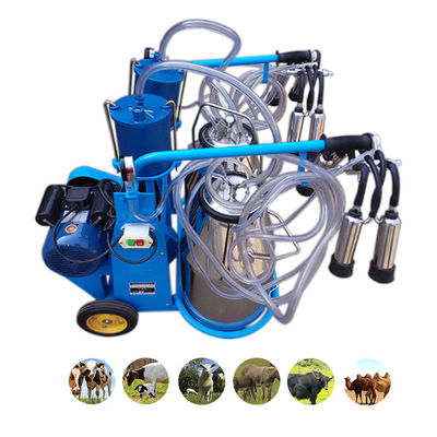 Ordeñadoras automáticas de la vaca lechera de 9J-II 550W 380V con dos cubos