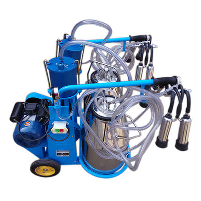 Ordeñadoras automáticas de la vaca lechera de 9J-II 550W 380V con dos cubos